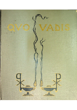 Qvo vadis Reprint z 1902 r.