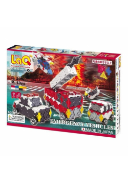 Klocki edukacyjne Emergency Vehicles