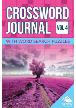 Crossword Journal Vol 4 with Word Search Puzzles