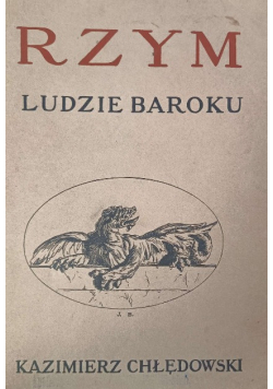 Rzym ludzie baroku 1912 r.