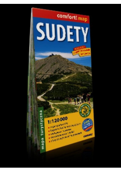 Sudety mapa turystyczna 1:120 000