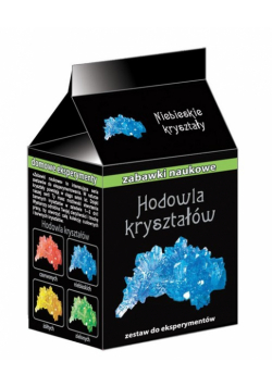 Zabawki naukowe Niebieskie kryształy