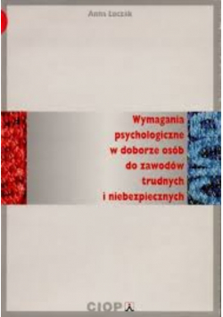 Wymagania psychologiczne w doborze osób do zawodów