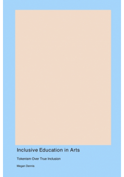 Inclusive Education in Arts
