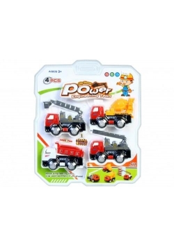 Auto ciężarowe 11cm 4el
