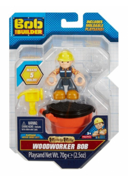 Bob Budowniczy Figurka Bob + piasek kinetyczny
