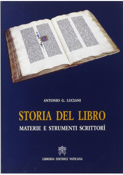 Storia del libro Materie e strumenti scrittori