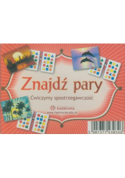 Znajdź pary Ćwiczymy spostrzegawczość