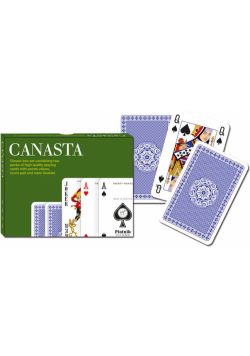 Karty Piatnik 2 talie Canasta New Classic