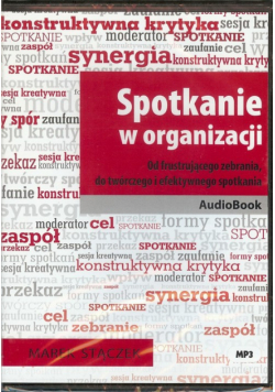 Spotkanie w organizacji, Audiobook