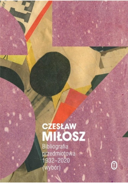 Bibliografia przedmiotowa 1932 - 2020