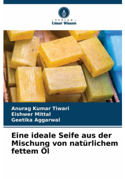 Eine ideale Seife aus der Mischung von natürlichem fettem Öl
