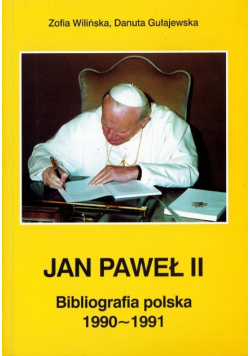 Jan Paweł II Bibliografia polska 1990 1991
