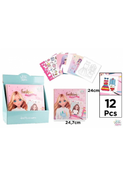 Notes z naklejkami dla projektantek Big Dream Girl