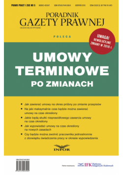 Umowy terminowe po zmianach
