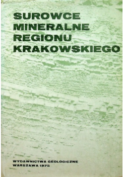 Surowce mineralne regionu krakowskiego