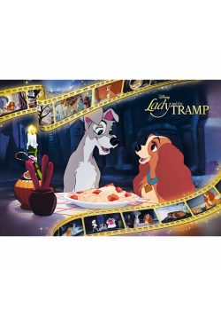Puzzle 1000 Premium Plus Zakochany Kundel 10830