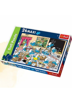 Puzzle Maxi 24 Smerfy W szkole