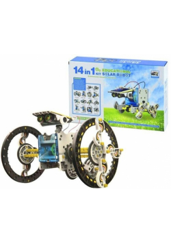 Zestaw kreatywny Robot solarny 14w1
