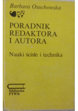 Poradnik redaktora i autora. Nauki ścisłe i technika