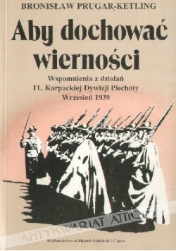 Aby dochować wierności
