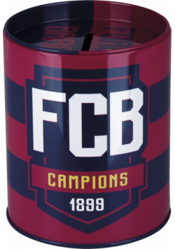 Metalowa skarbonka FC Barcelona Barca Fan 4