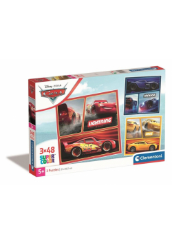 Puzzle 3x48 Super Kolor Cars