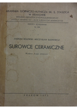 Surowce ceramiczne