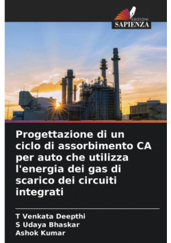 Progettazione di un ciclo di assorbimento CA per auto che utilizza l'energia dei gas di scarico dei circuiti integrati