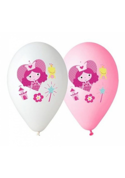 Balony Premium Księżniczka 5 sztuk