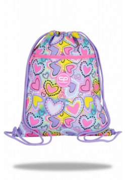 Worek na buty Coolpack Vert Sew Pastel Heart