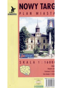 Nowy Targ - plan miasta