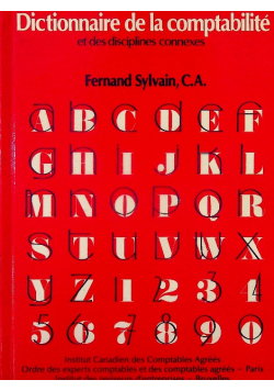 Dictionnaire de la comptabilité et des disciplines connexes
