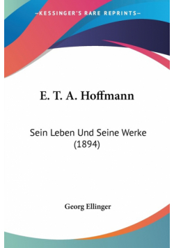 E. T. A. Hoffmann