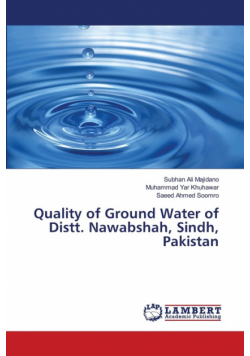 Quality of Ground Water of Distt. Nawabshah, Sindh, Pakistan