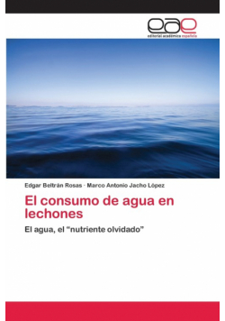 El consumo de agua en lechones