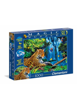 Puzzle Magic 3D Jaguar jungle 1000