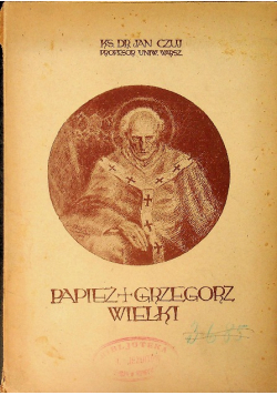 Papież Grzegorz Wielki 1948 r.