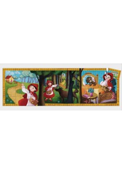 Puzzle w pudełku Czerwony Kapturek