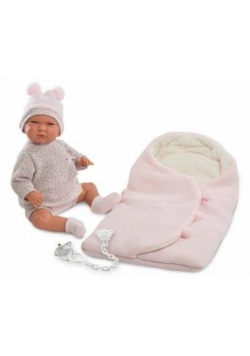 Lalka bobas Lala w torbie 42cm
