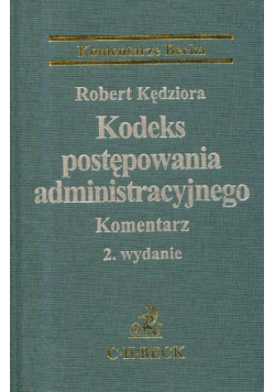 Kodeks postępowania administracyjnego komentarz