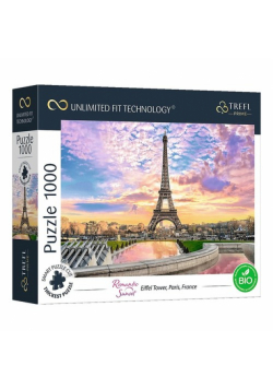 Trefl Puzzle 1000 UFT Romantic Sunset Eiffel Tower, Paris, France