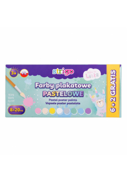 Farby pastelowe STRIGO Hejka tu Lenka