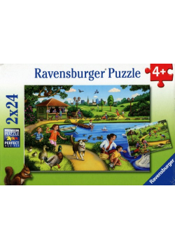 Puzzle Zabawa w parku 2x24