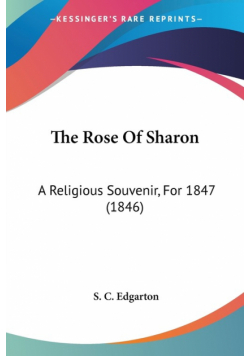 The Rose Of Sharon