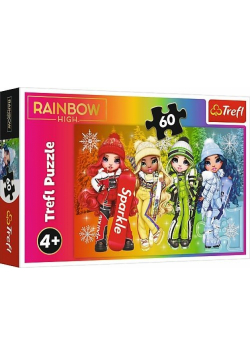 Trefl 60 Radosne lalki Rainbow high MGA