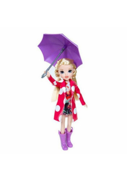 Moxie Girlz Raincoat Color Splash Lalka Avery