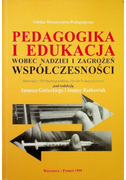 Pedagogika i edukacja
