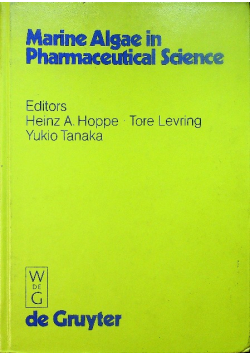 Hoppe marine algae in pharmaceutical science
