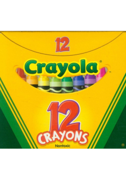 Kredki świecowe Crayola 12 sztuk